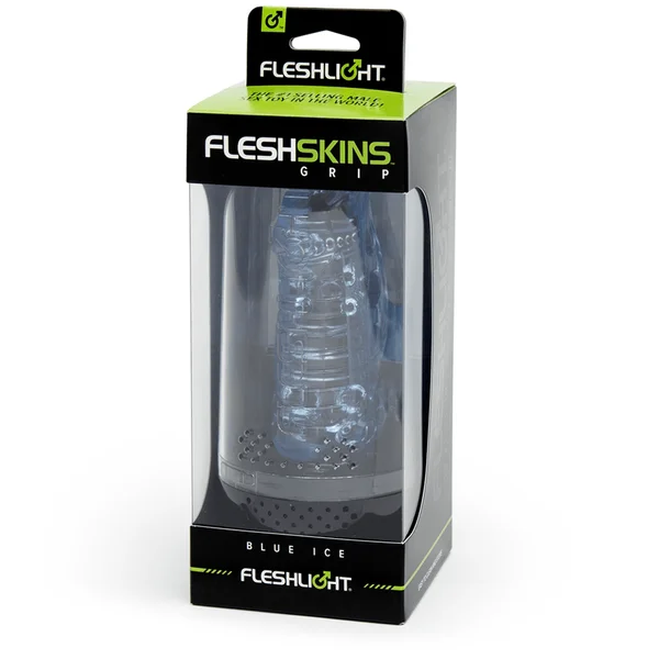 Fleshlight Fleshskins Blue Ice Soft Stroker Sleeve for Men — image 13 of 13