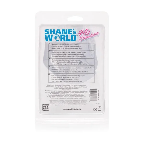Shane's World His Stimulator Cock and Ball Vibrating Sex Toy for Men — image 10 of 10