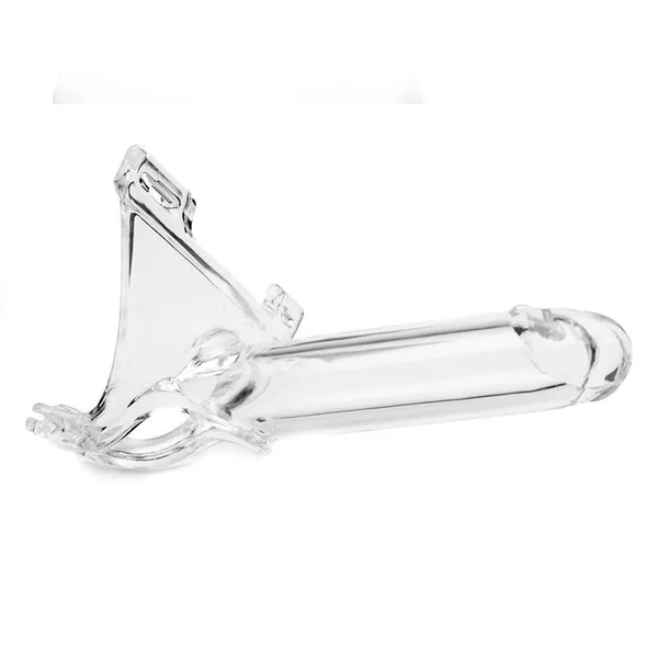 Zoro Knight 6'' Clear Hollow Strap On Extension for Men by Perfect Fit — image 13 of 14
