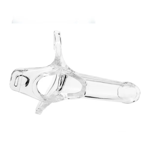 Zoro Knight 6'' Clear Hollow Strap On Extension for Men by Perfect Fit — image 12 of 14