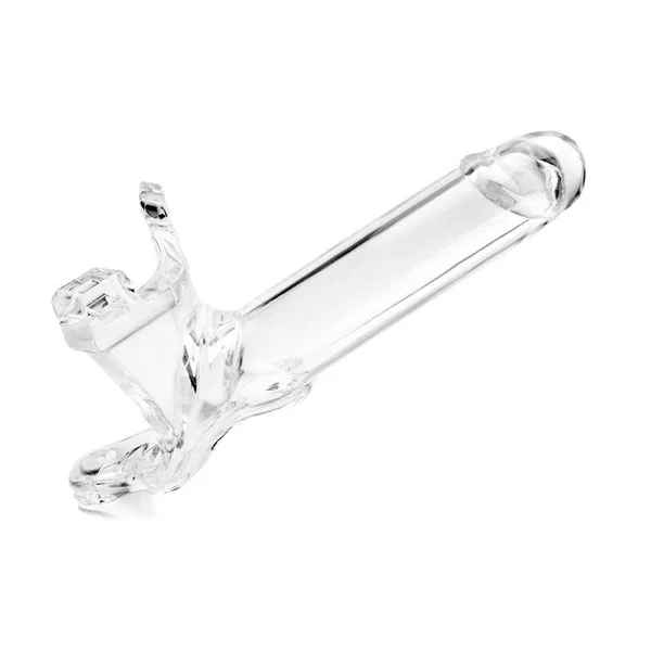 Zoro Knight 6'' Clear Hollow Strap On Extension for Men by Perfect Fit — image 10 of 14