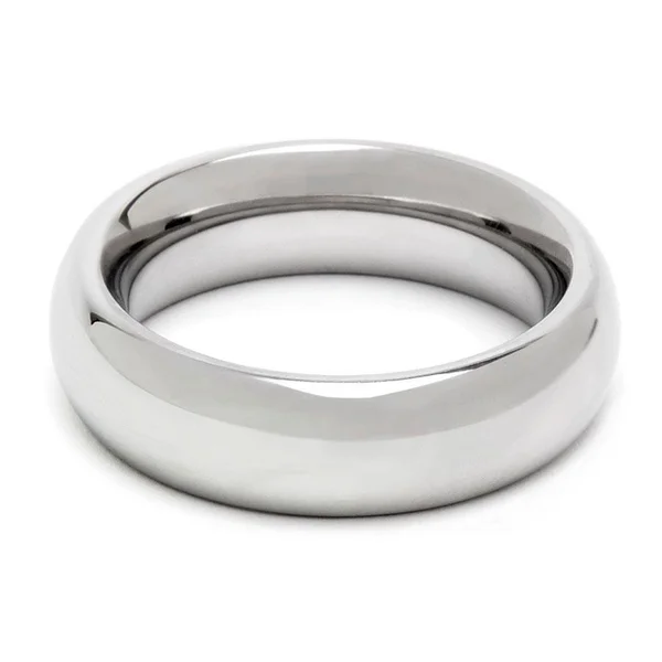 2'' Stainless Steel Thick Metal Donut Cock Ring by Master Series (5 cm) — image 11 of 12