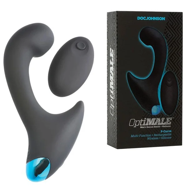 Optimale P-Curve Vibrating Prostate Massager & Wireless Silicone Anal Vibrator for Men — image 7 of 12