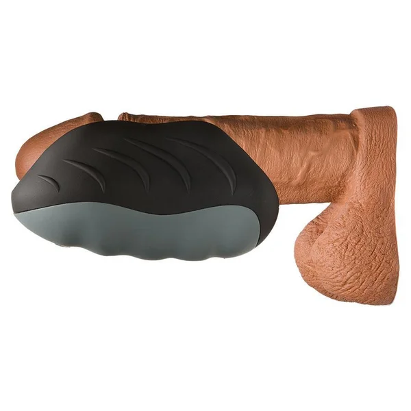 Vibrating & Warming Handheld Silicone Male Masturbator by Optimale — image 11 of 18