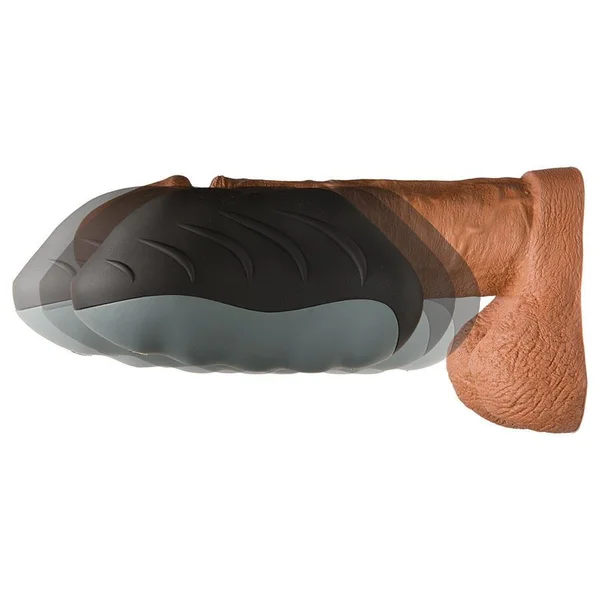 Vibrating & Warming Handheld Silicone Male Masturbator by Optimale — image 12 of 18