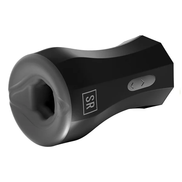 Handheld Silicone Twin Turbo Vibrating and Heating Male Masturbator by Sir Richard's — image 10 of 14