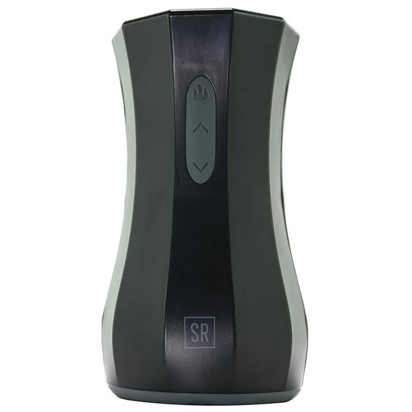 Handheld Silicone Twin Turbo Vibrating and Heating Male Masturbator by Sir Richard's — image 12 of 14