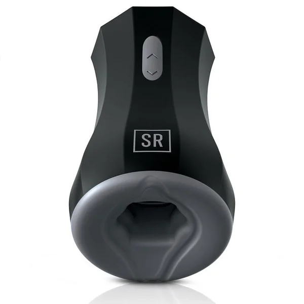 Handheld Silicone Twin Turbo Vibrating and Heating Male Masturbator by Sir Richard's — image 8 of 14