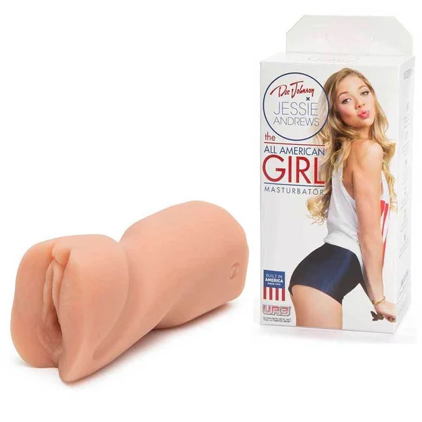 Doc Johnson Jessie Andrews Pocket Pussy All American Girl Realistic Masturbator — image 8 of 14