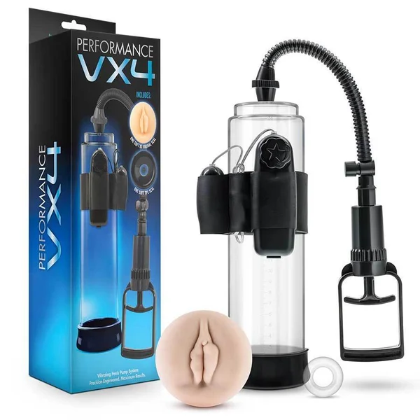 Vibrating Performance VX4 Penis Pump Erection Enhancement System by Blush Novelties — image 10 of 18