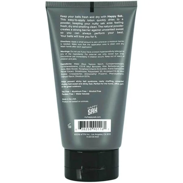 Men's Moisture Control Lotion by Happy Sak 5 oz — image 4 of 4