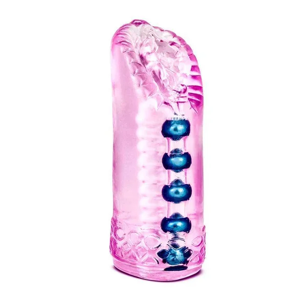 Sexy Snatch Pink Pocket Pussy Masturbator with Pleasure Beads — image 6 of 8