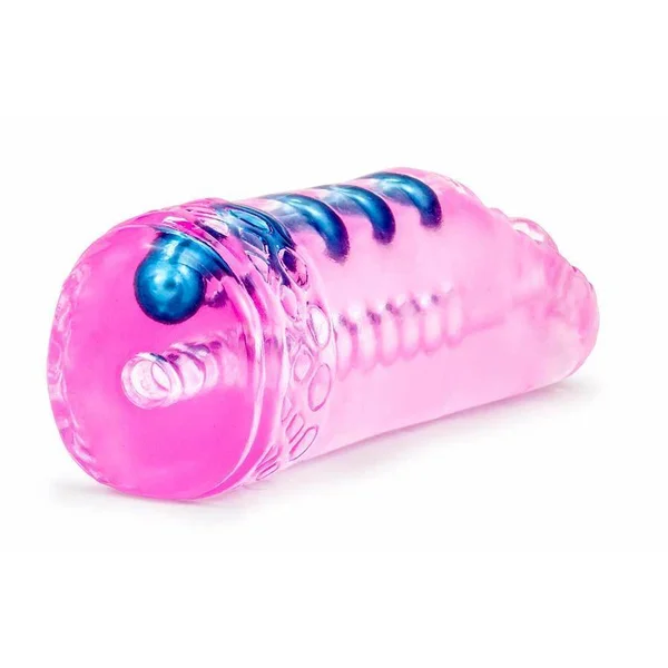 Sexy Snatch Pink Pocket Pussy Masturbator with Pleasure Beads — image 7 of 8
