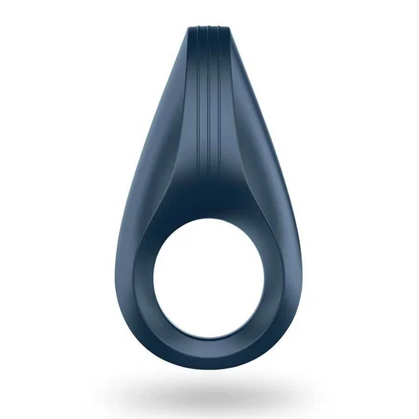 Satisfyer Plus Vibration Blue Silicone Cock Ring Couples Rechargeable Sex Toy — image 12 of 16