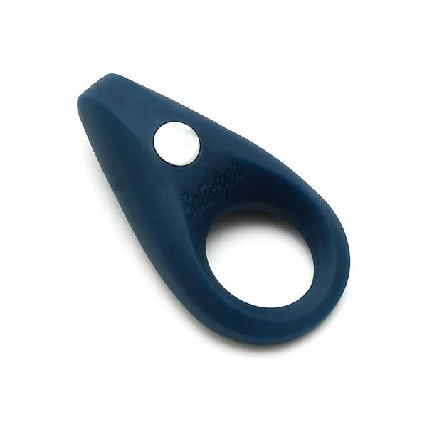 Satisfyer Plus Vibration Blue Silicone Cock Ring Couples Rechargeable Sex Toy — image 15 of 16