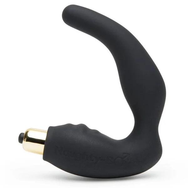 Rocks Off Naughty Boy Vibrating Black Prostate Massager & Perineum Stimulator — image 6 of 10