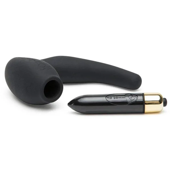 Rocks Off Naughty Boy Vibrating Black Prostate Massager & Perineum Stimulator — image 8 of 10