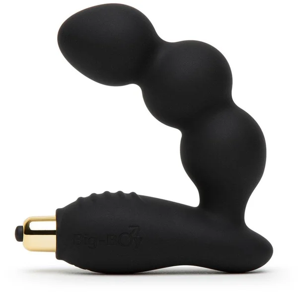Rocks Off Big Boy Vibrating Black Prostate Massager & Perineum Stimulator — image 6 of 10