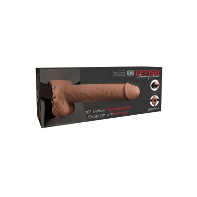 Pipedream 10 Hollow Strap On With Remote