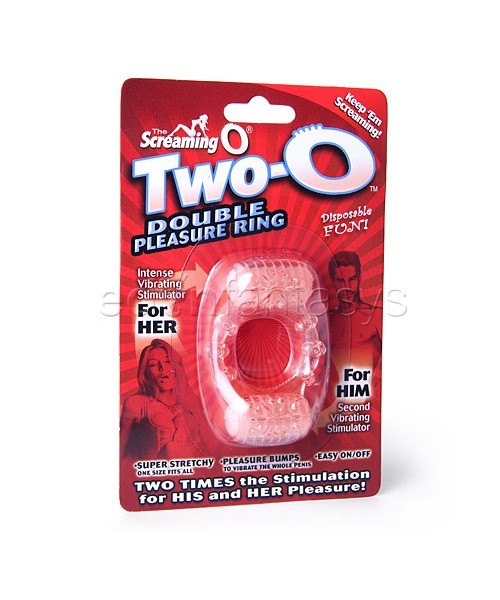 Two-O double pleasure ring