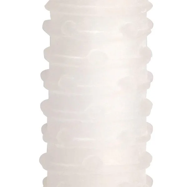 Extra Thick 6 Inch Penis Sleeve Extender by Optimale | Clear Ultraskin Cock Sheath with Ball Strap — image 12 of 14