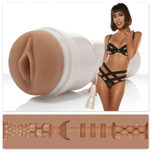 Janice Griffith Fleshlight Girls Eden Texture Discreet Vagina Male Masturbator — image 7 of 12