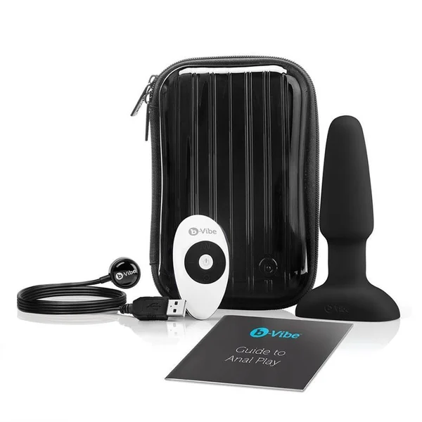 b-vibe Rimming Plug 2 | Rotating and Vibrating Butt Plug for Men — image 9 of 16