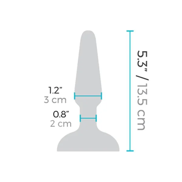 b-vibe Trio Plug Black | 5 Inch Silicone Vibrating Butt Plug for Men — image 12 of 12