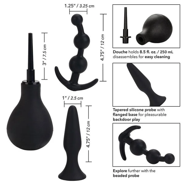 Dr Joel Kaplan Beginner Anal Explorer Kit | Silicone Anal Sex Toy Kit for Men — image 11 of 16