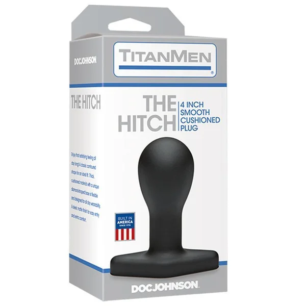 The Hitch Anal Bulb 4 Inch Black Round Anal Bulb by TitanMen — image 5 of 6