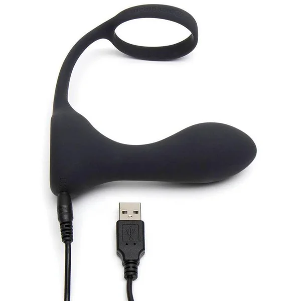 Rechargeable Ass-Gasm Pro Silicone Anal Plug Cock Ring by Anal Fantasy — image 8 of 9