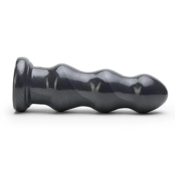 American Bombshell B-10 Tango Huge 10 Inch Butt Plug Gun Metal Grey — image 10 of 14