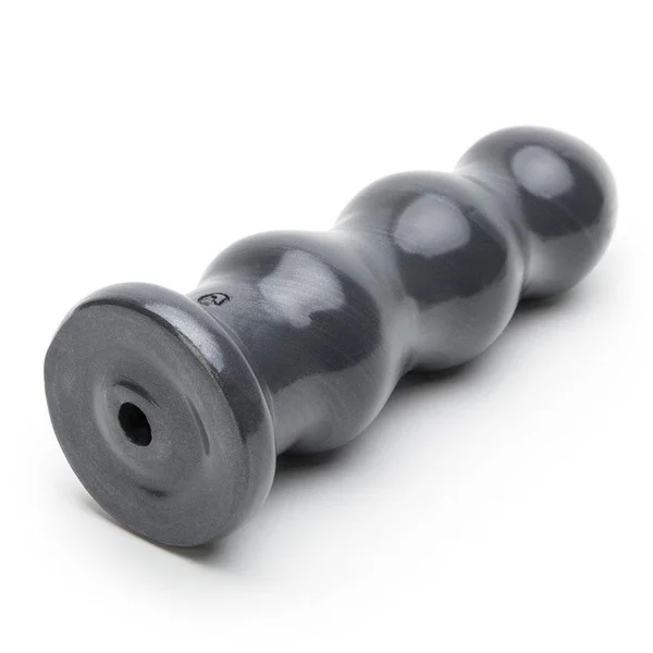 American Bombshell B-10 Tango Huge 10 Inch Butt Plug Gun Metal Grey — image 11 of 14
