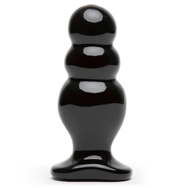 TitanMen Master Tool No. 4 Triple Bump Butt Plug for Men Black — image 5 of 8