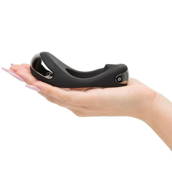 Hot Octopuss Atom Plus Dual Vibrating Cock Ring Black Silicone — image 13 of 16