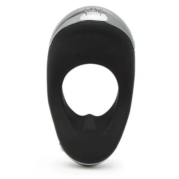 Hot Octopuss Atom Plus Dual Vibrating Cock Ring Black Silicone — image 10 of 16