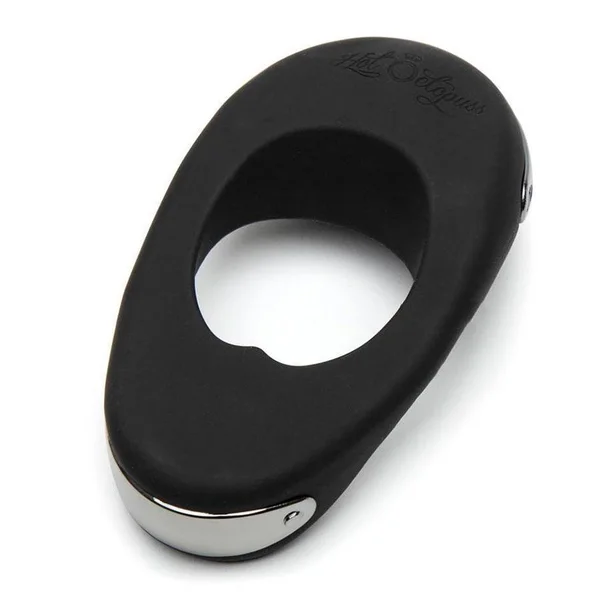 Hot Octopuss Atom Plus Dual Vibrating Cock Ring Black Silicone — image 11 of 16