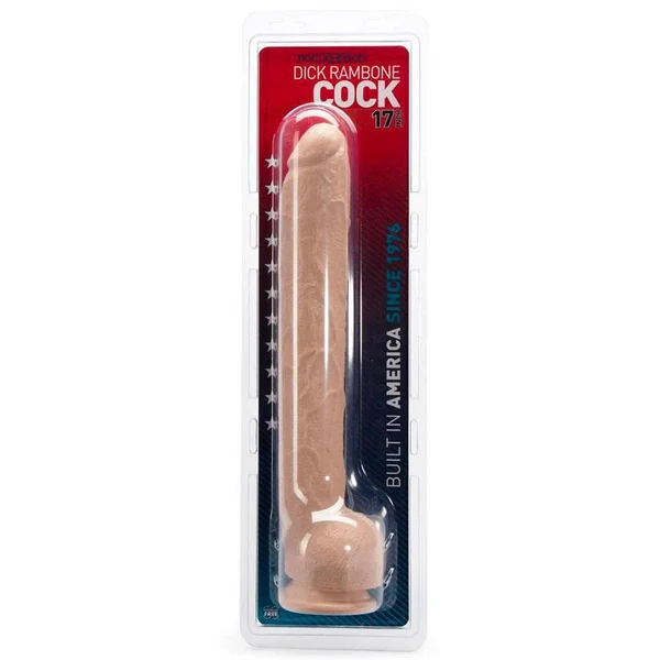 Dick Rambone Dildo | 13.5 Inch Realistic Huge Anal Dildo (Black or White) — image 18 of 20