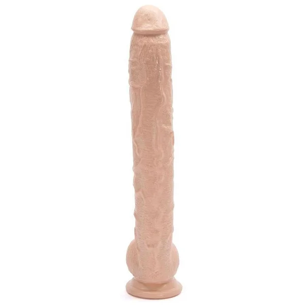 Dick Rambone Dildo | 13.5 Inch Realistic Huge Anal Dildo (Black or White) — image 15 of 20