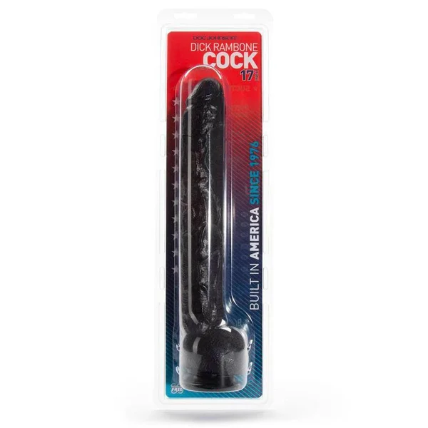 Dick Rambone Dildo | 13.5 Inch Realistic Huge Anal Dildo (Black or White) — image 19 of 20