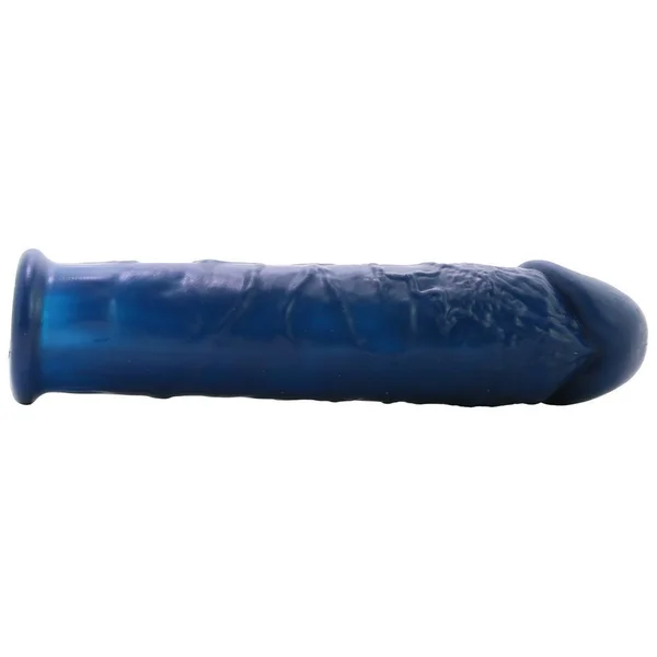 The Great Extender 6 Inch Blue Silicone Penis Sleeve for Men — image 13 of 14