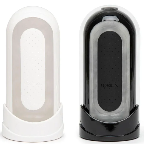 Tenga Flip Zero 0 |  Reusable Realistic Male Masturbator Black/White — image 14 of 25