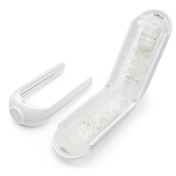 Tenga Flip Zero EV |  Electronic Vibrating Realistic Male Masturbator White — image 15 of 22
