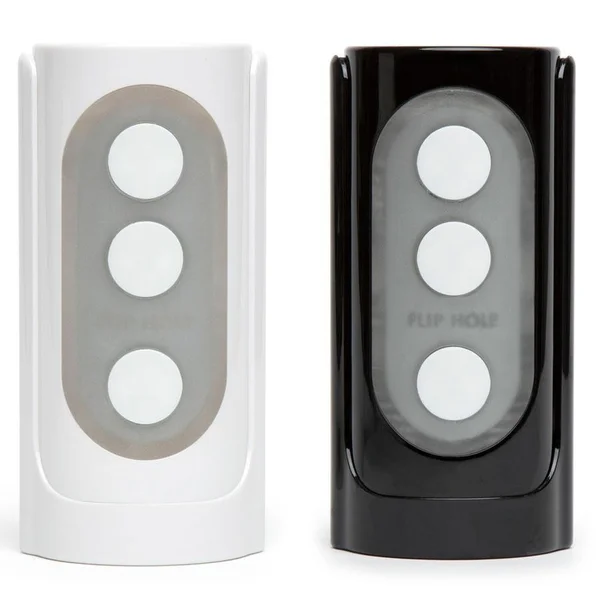Tenga Flip Hole |  Pressure Sensitive Male Masturbator Black/White — image 13 of 24