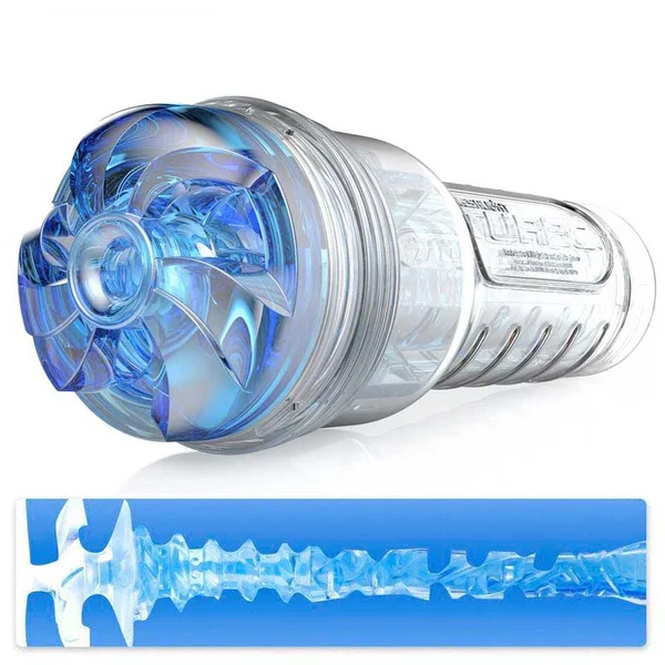 Fleshlight Turbo Thrust Blue Ice Masturbator | Blow Job Simulator for Men — image 7 of 12