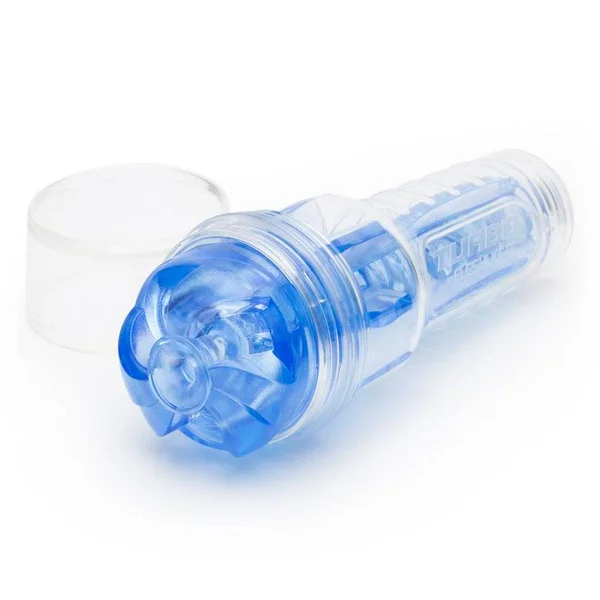 Fleshlight Turbo Thrust Blue Ice Masturbator | Blow Job Simulator for Men — image 8 of 12