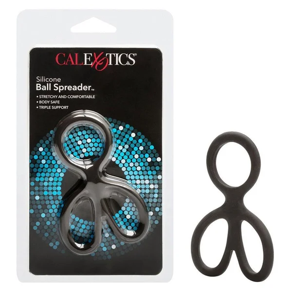 Ball Spreader | Silicone Cock and Ball Spreading Ring by Cal Exotics — image 7 of 12