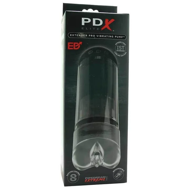 PDX Elite Dick Extender Pro Vibrating Pump | Automatic Suction Penis Pump for Men — image 14 of 14