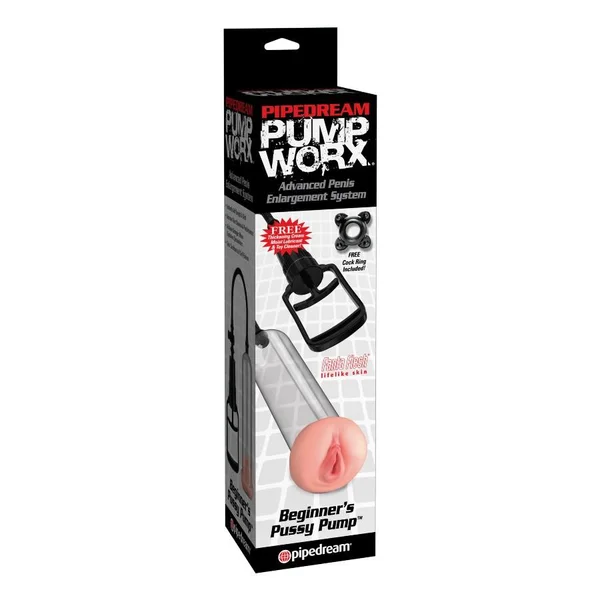 Pump Worx Beginners Pussy Sleeve Penis Pump | Masturbation Cock Pump — image 7 of 8
