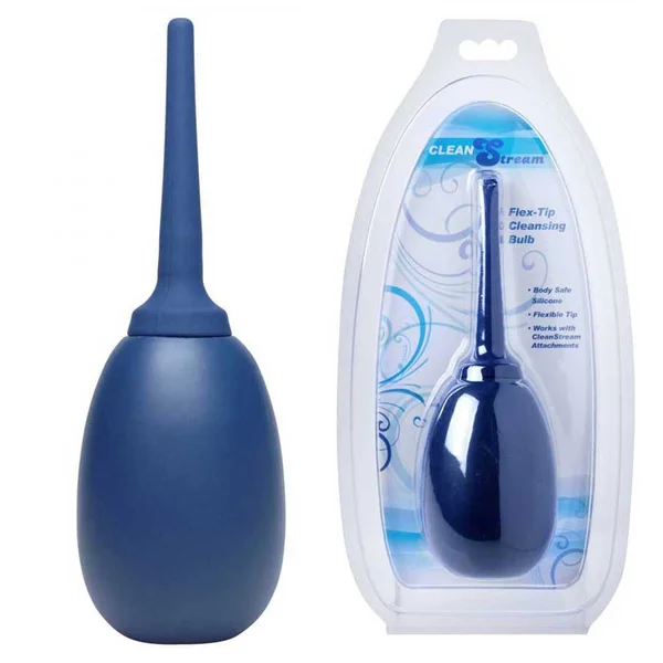 Premium Flex Tip 8 oz Silicone Anal Enema Cleansing Bulb by CleanStream — image 5 of 8